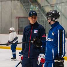 Obranné dovednosti za účasti Libora Hájka (New York Rangers)